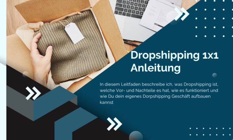 Was ist Dropshipping und wie fängt man an