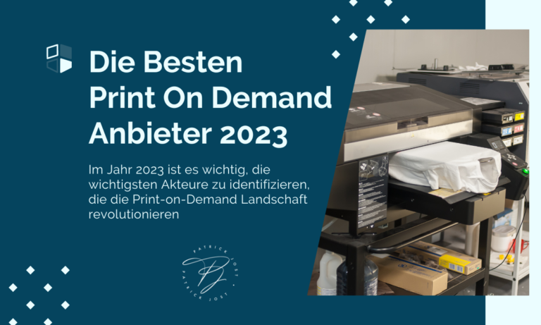 Die 5 wichtigsten Print-on-Demand Anbieter 2023